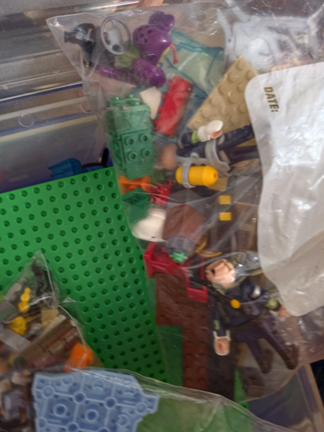 Assorted LEGO building bricks and minifigures - photo 4