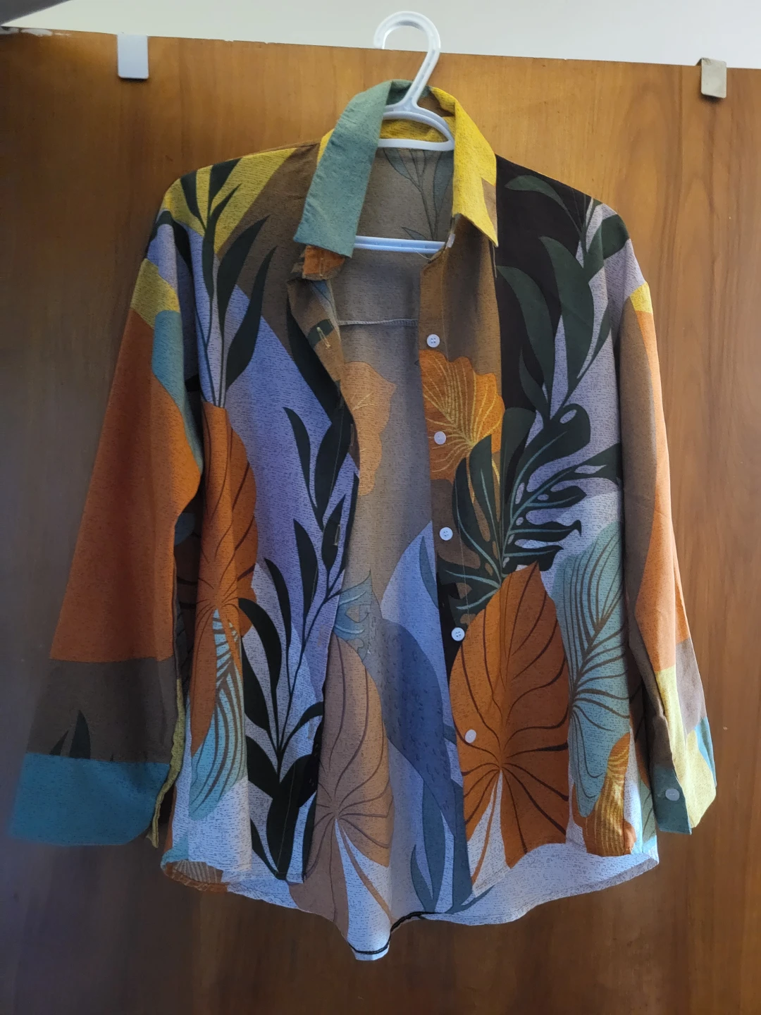 Unbranded long-sleeve button-down shirt