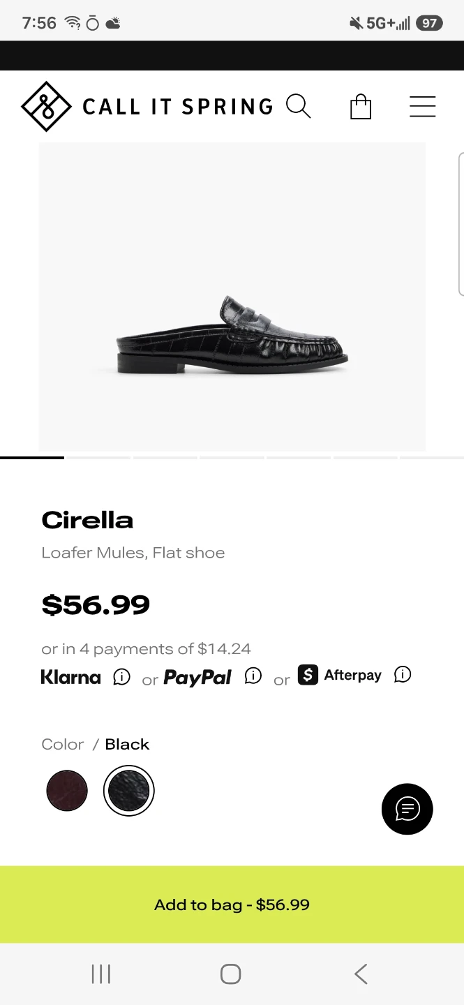 Call It Spring Black Mules
