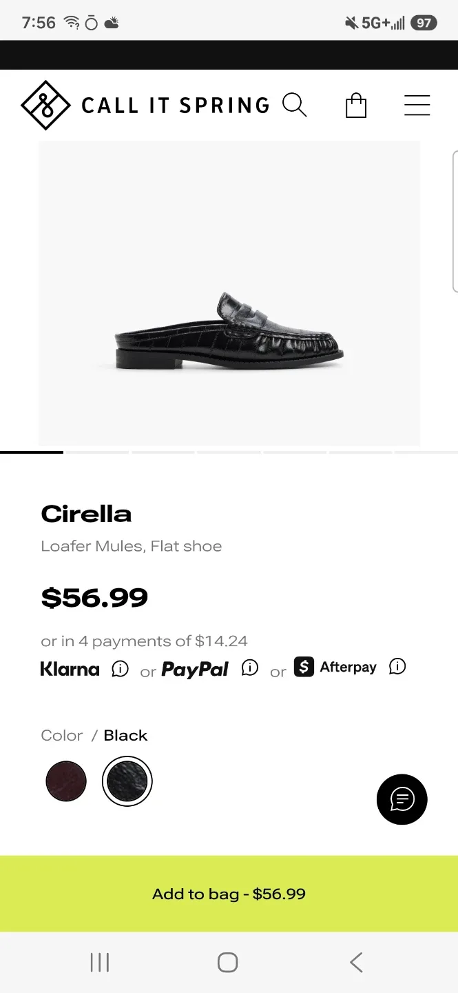 Call It Spring Black Mules