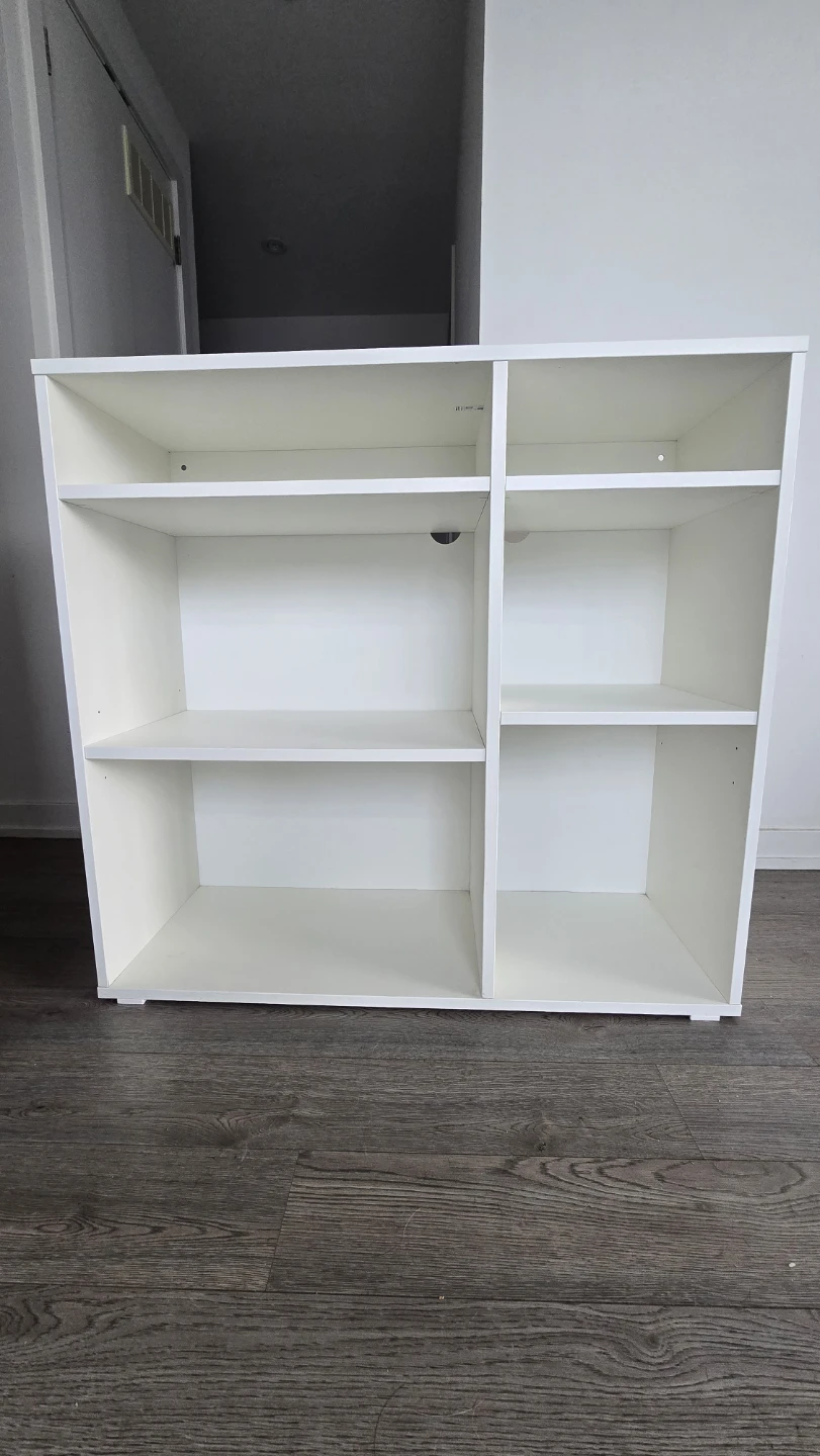 IKEA VIHALS White Shelving Unit / Cabinet