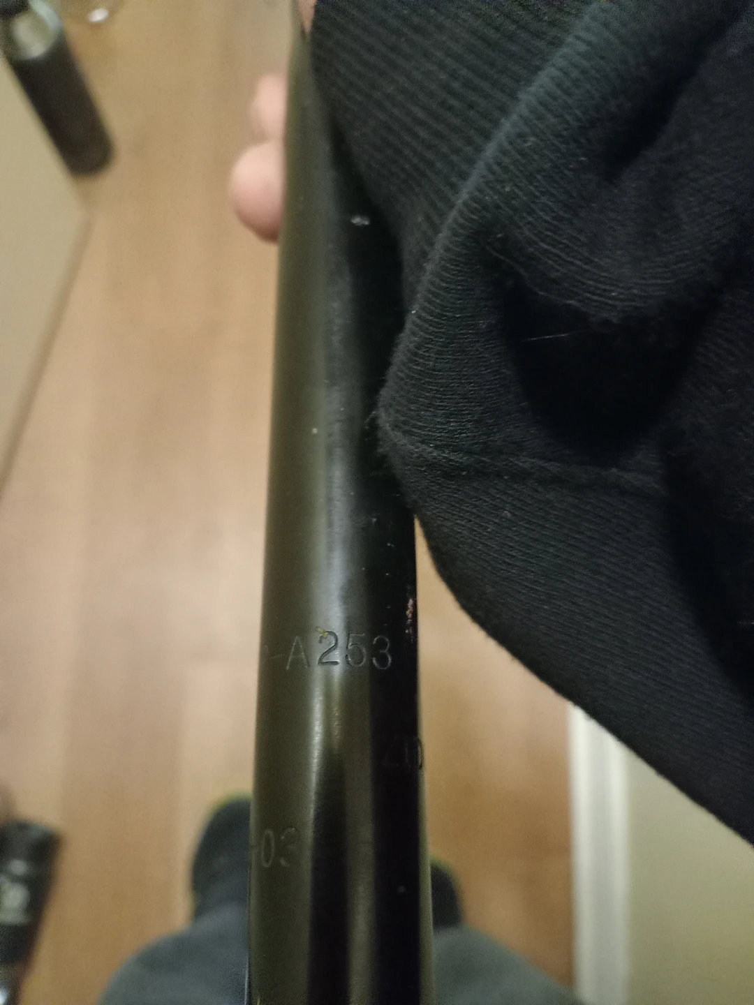 Black Bicycle Handlebars and Stem - photo 4