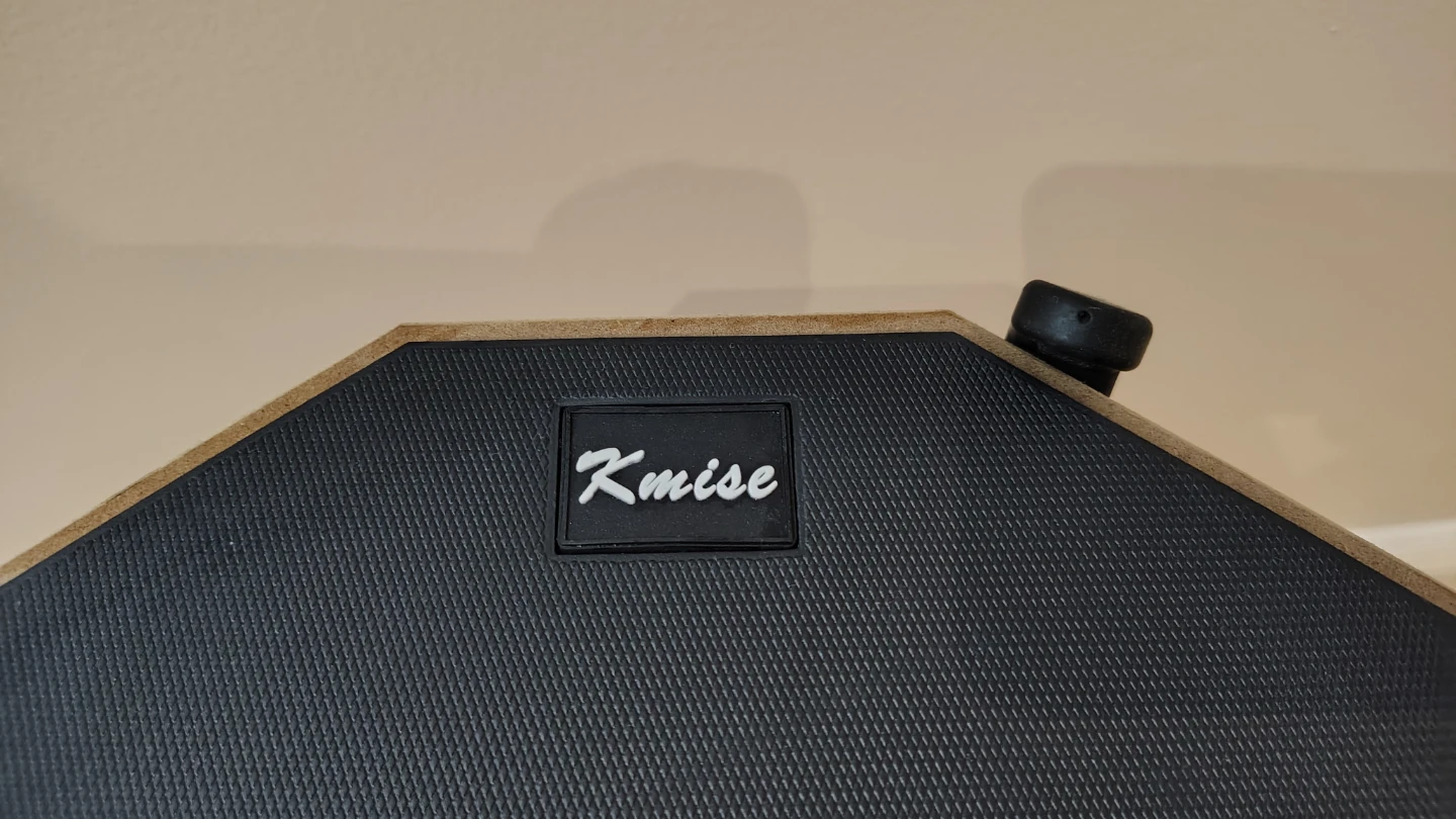 Kmise Drum Practice Pad with Adjustable Stand and Book - photo 2
