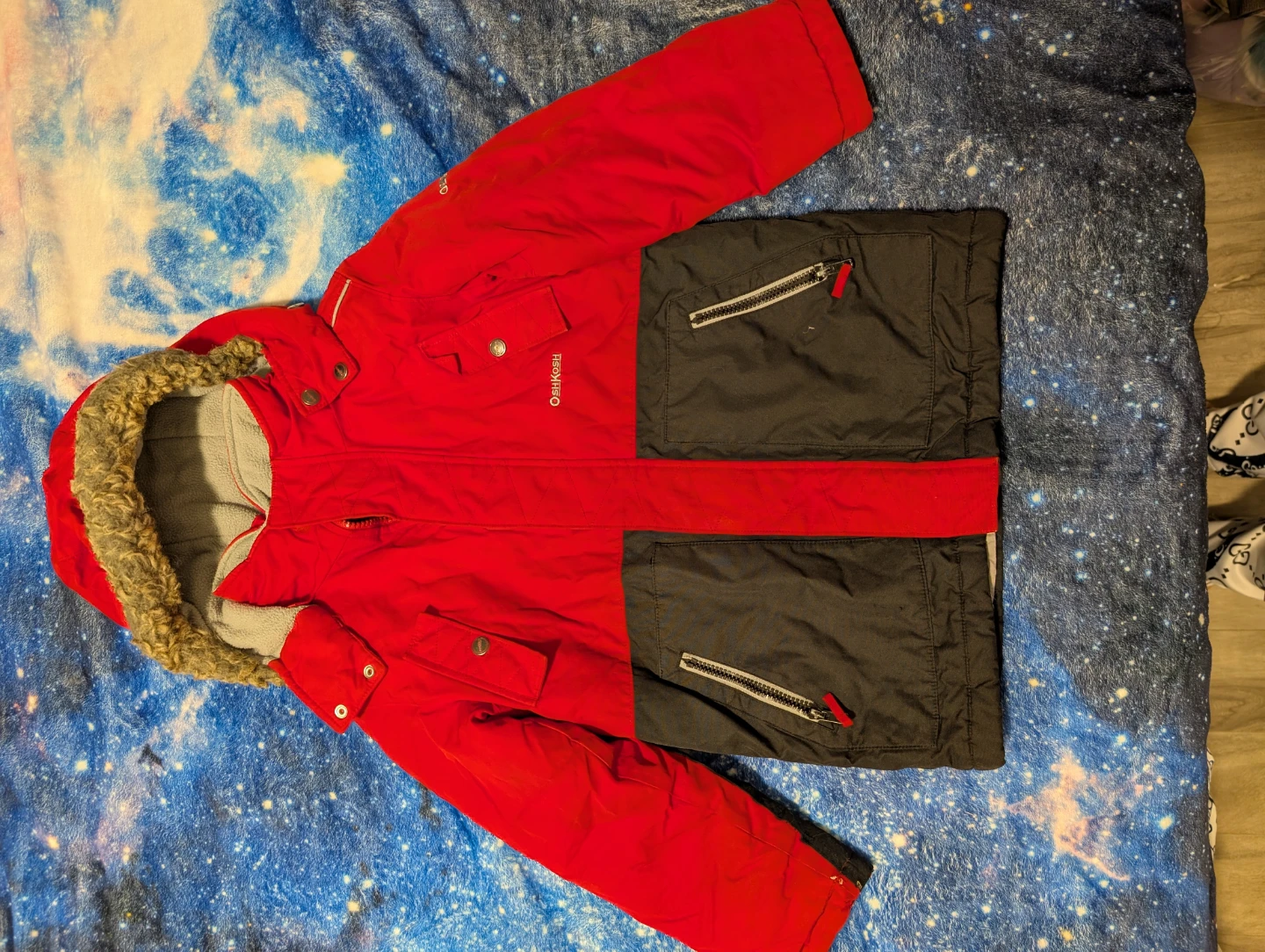 OshKosh Red and Black Winter Jacket