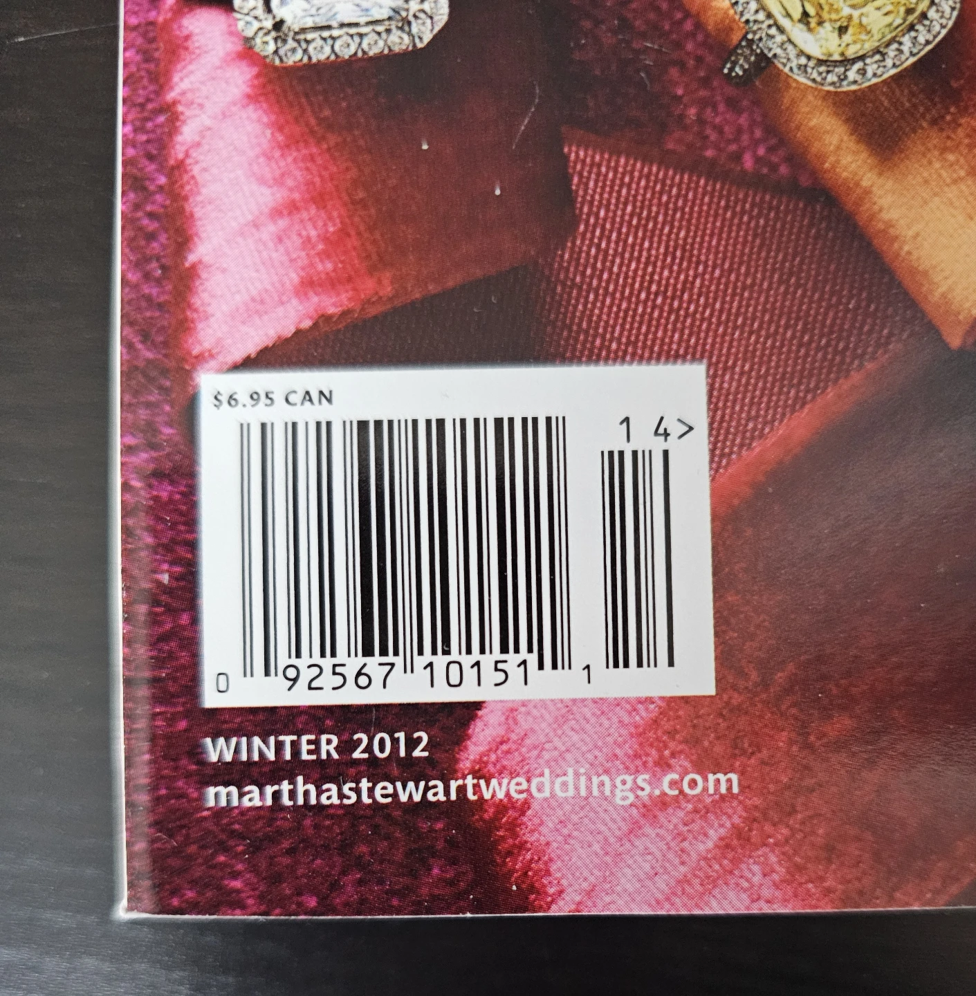 Martha Stewart Weddings Mag Winter 2012 - photo 3