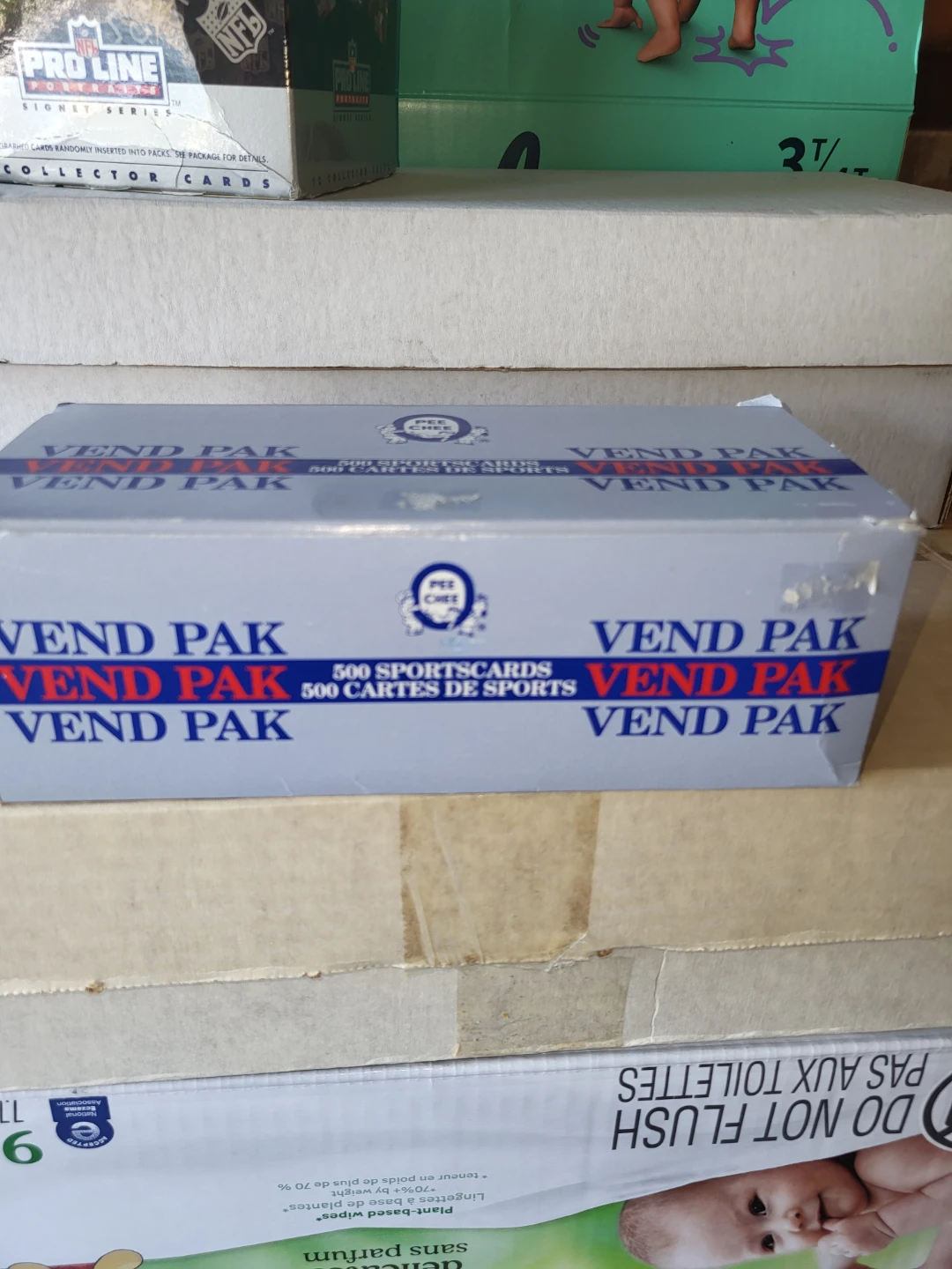 O-Pee-Chee Vend Pak 500 Sports Cards Box