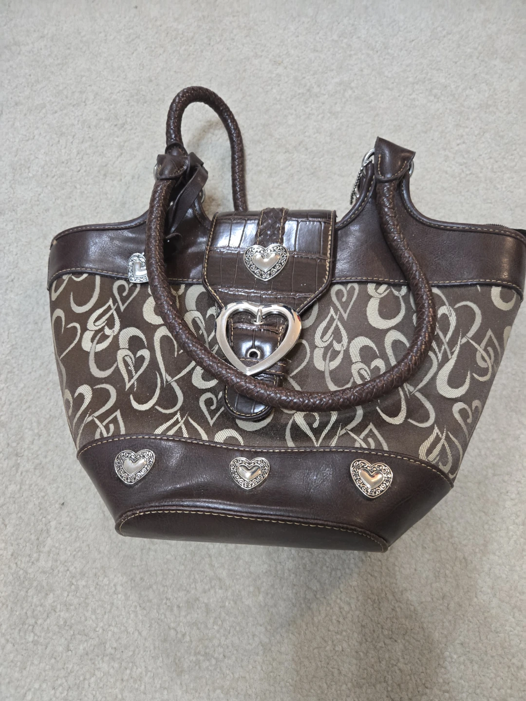 Brighton Heart Print Handbag