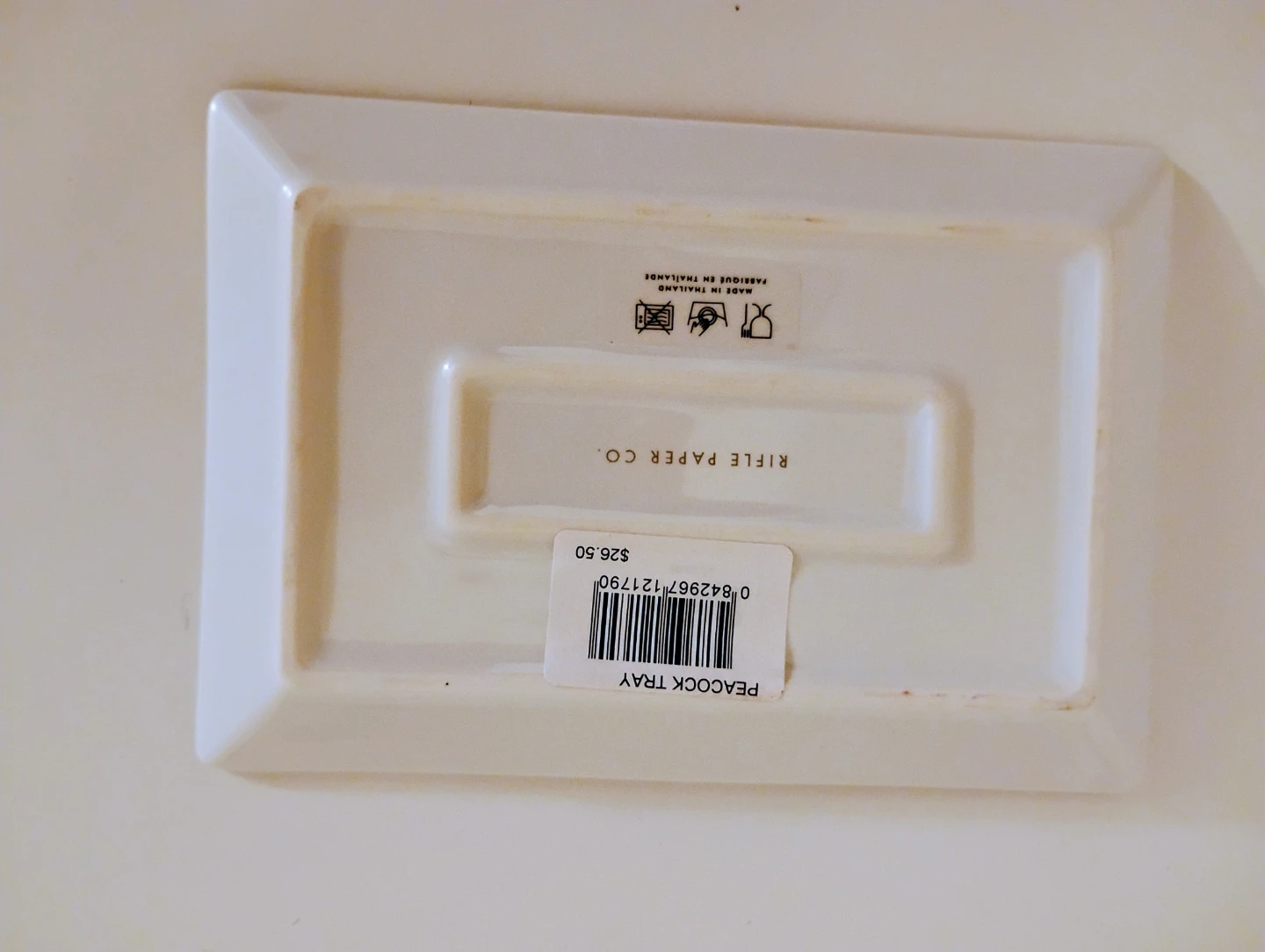 Rifle Paper Co. Peacock Tray - photo 2