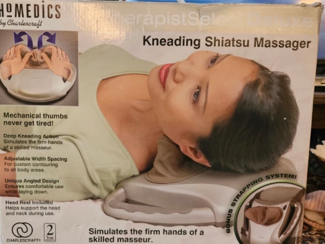 HoMedics TherapistSelect Kneading Shiatsu Massager
