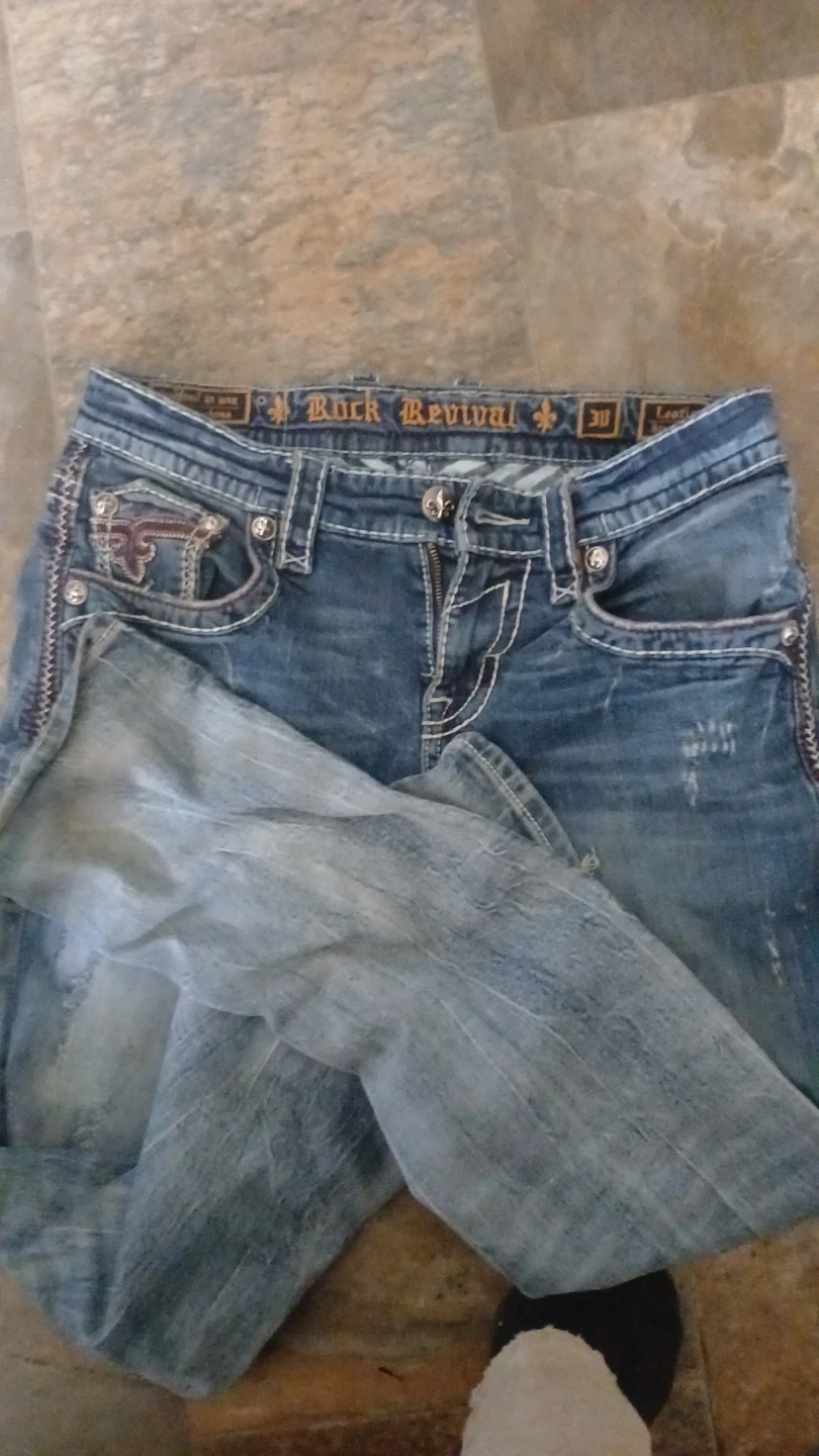 Rock Revival Men's Jeans, Size 30, price is negotiable - photo 4