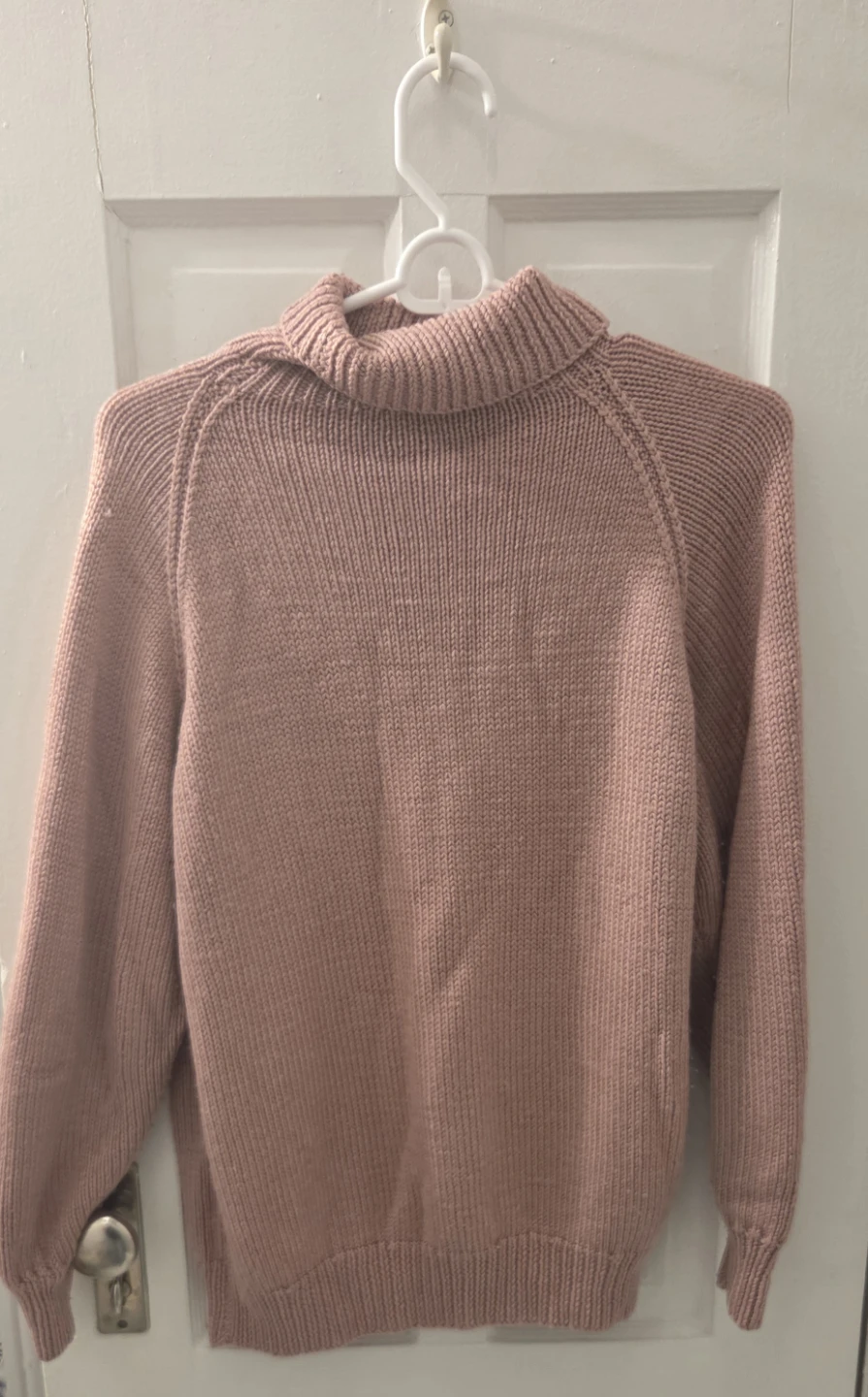 Pink Turtleneck Sweater size M