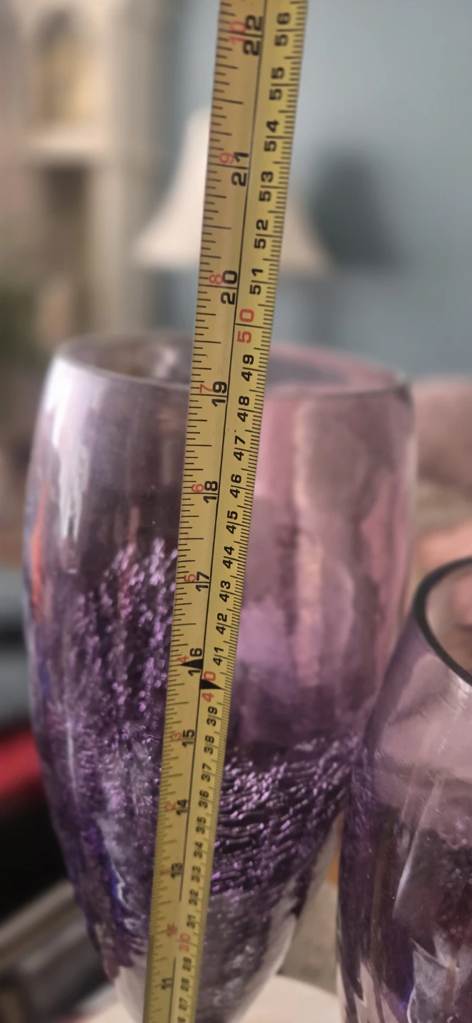 2 vases.  Purple - photo 2