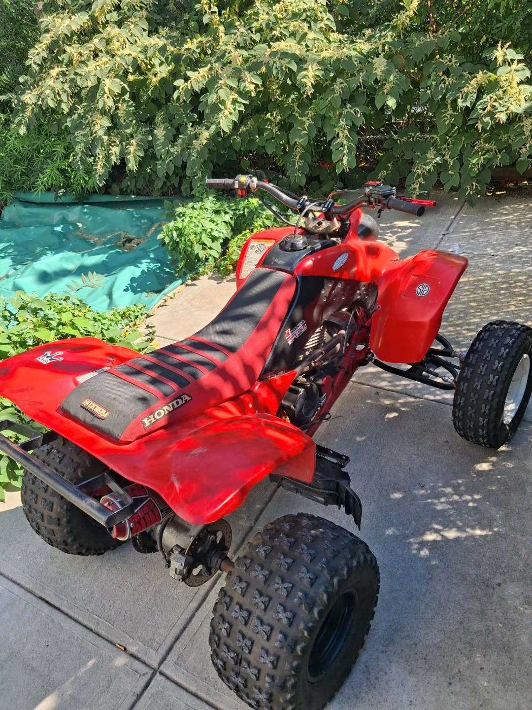 Red Honda ATV Four-Wheeler - photo 2