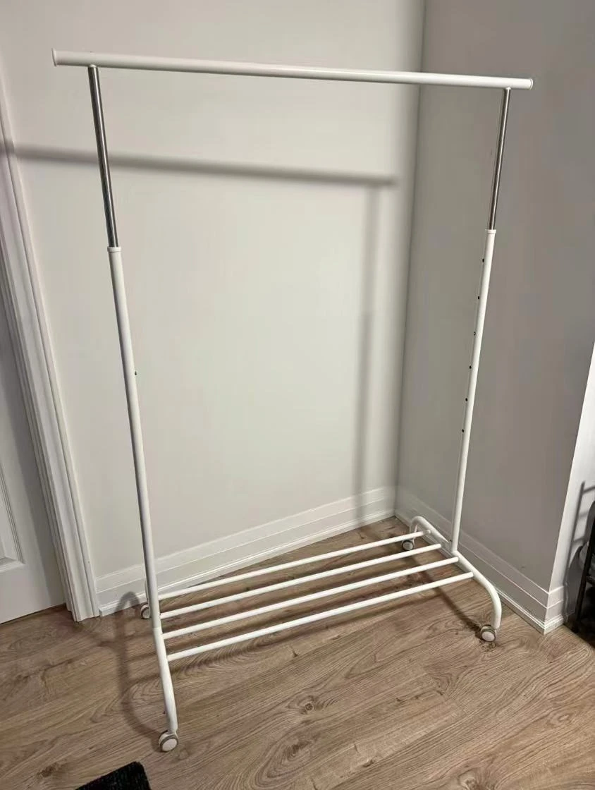 IKEA RIGGA Clothes Rack White