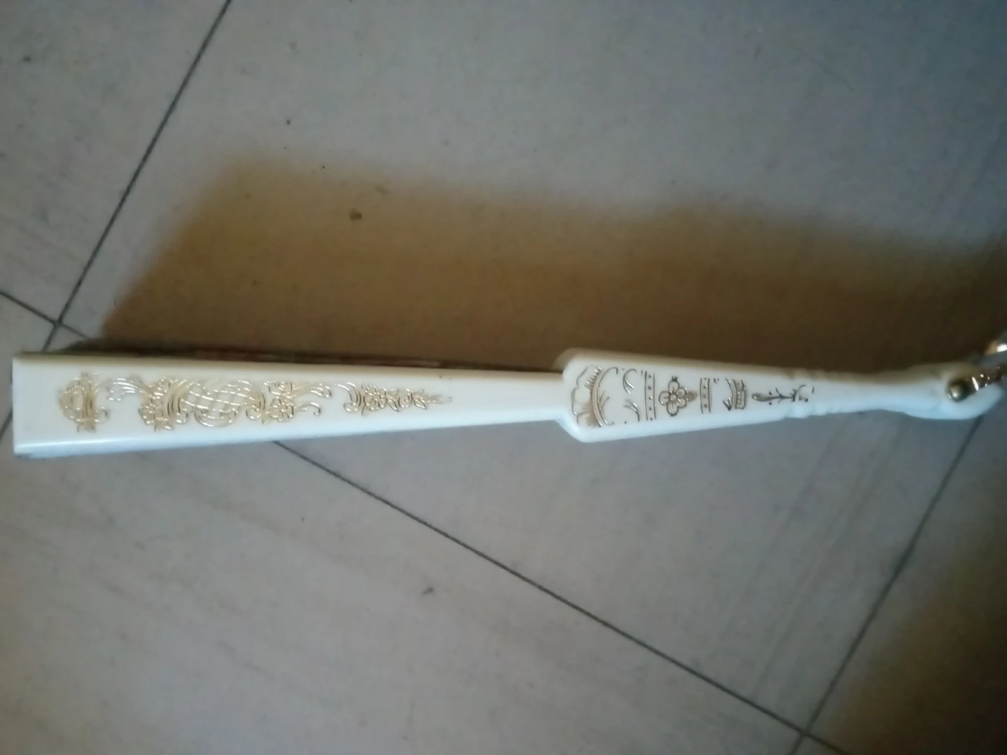 Vintage Style Floral Folding Hand Fan