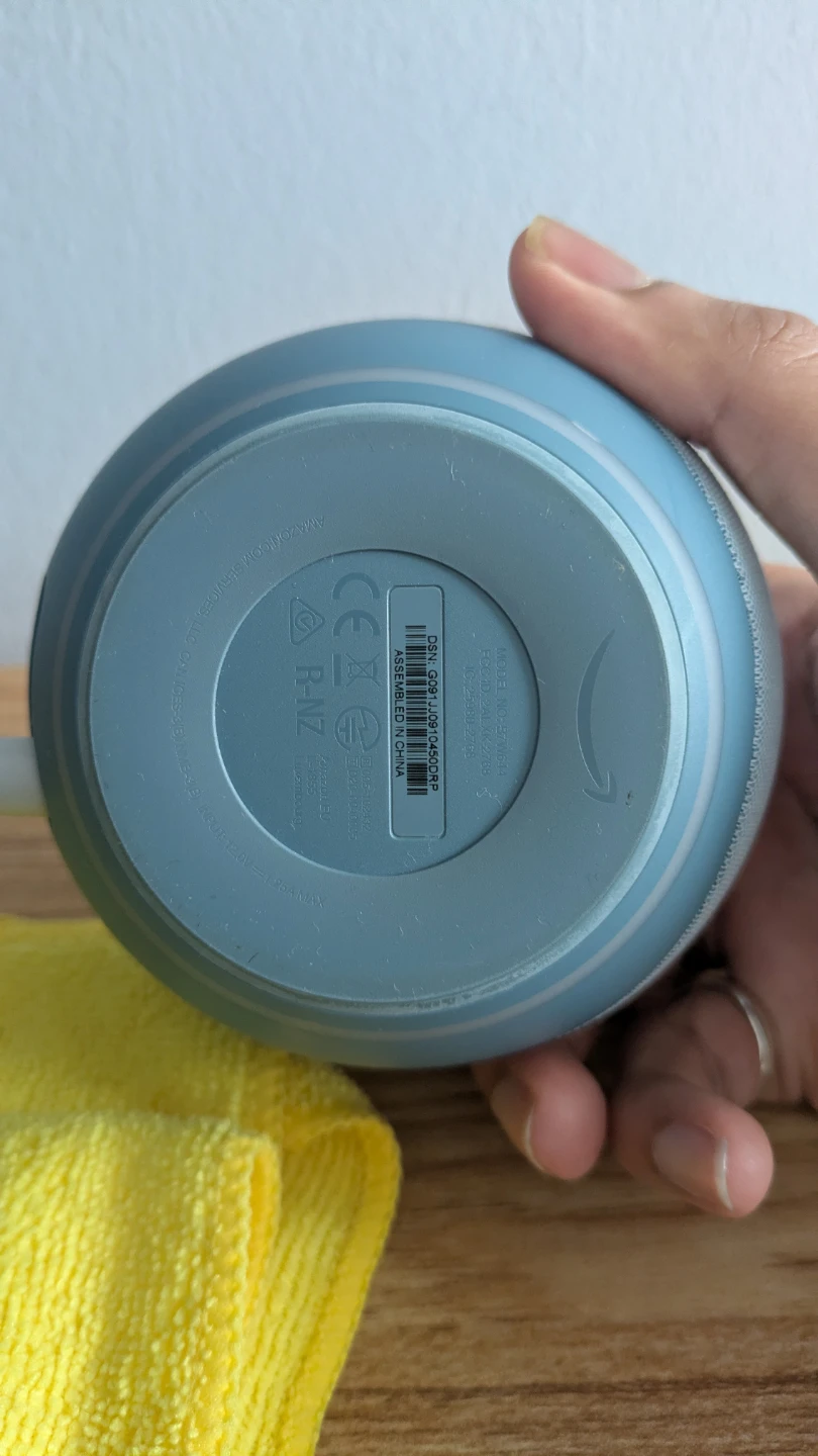 Amazon Echo Dot with Clock (4th Gen) - twilight blue - photo 2