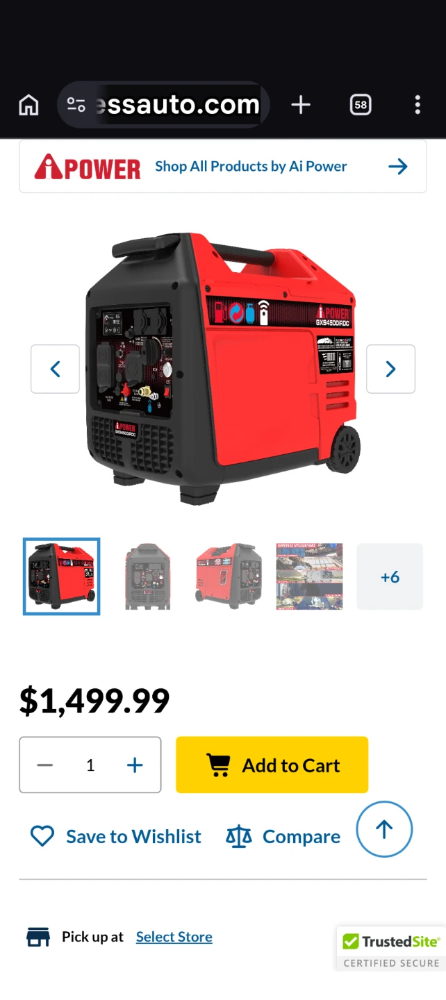 iPower GXS4300iDC Inverter Generator - photo 3