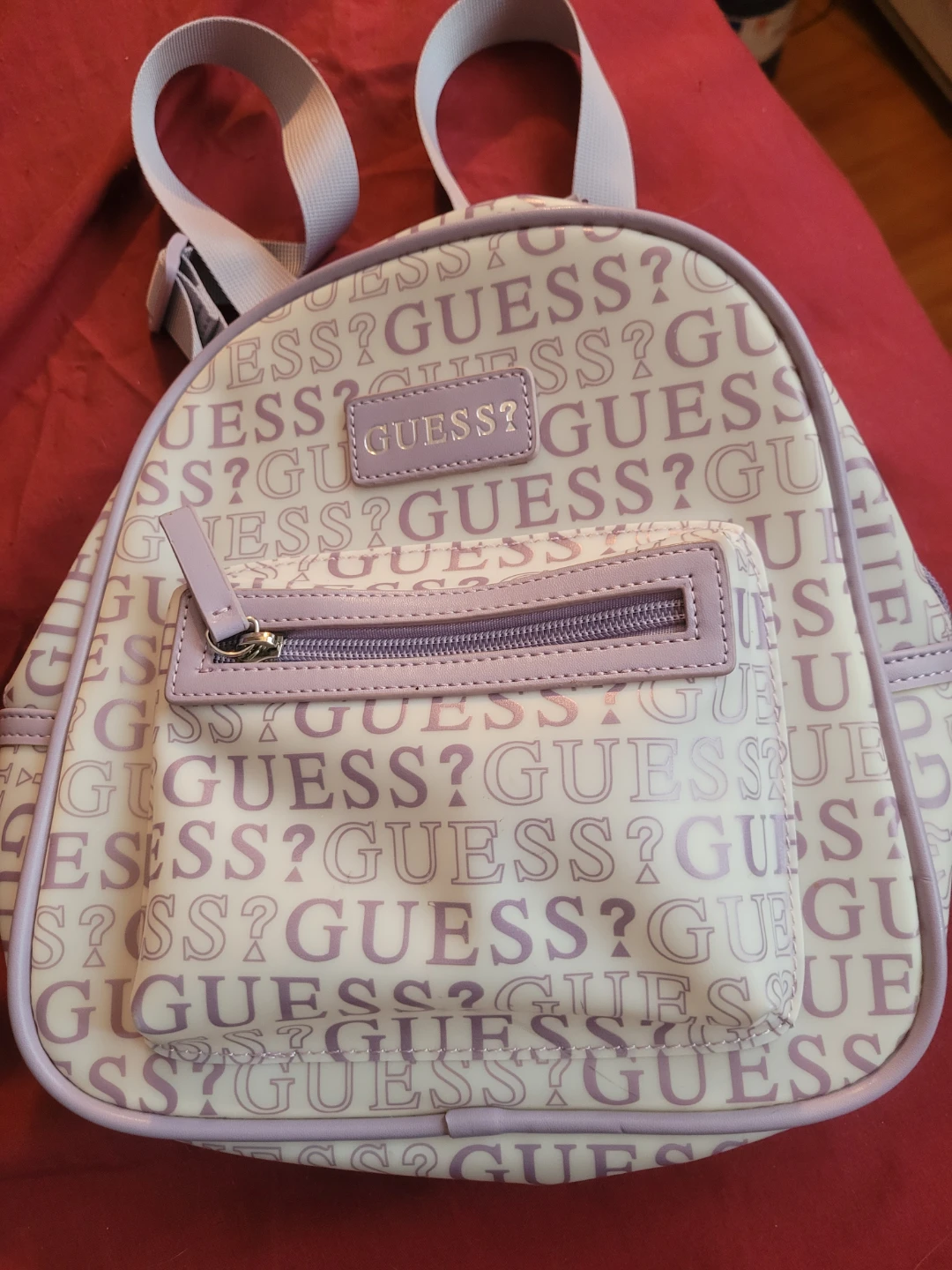 GUESS patterned mini backpack