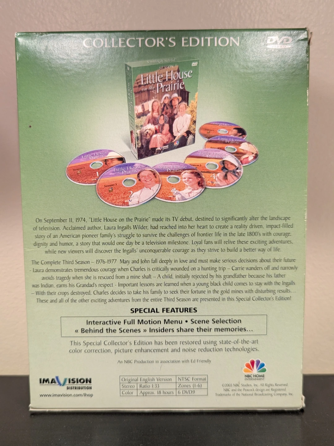 Little House on the Prairie Season 3 DVD Collector's Edition - photo 2