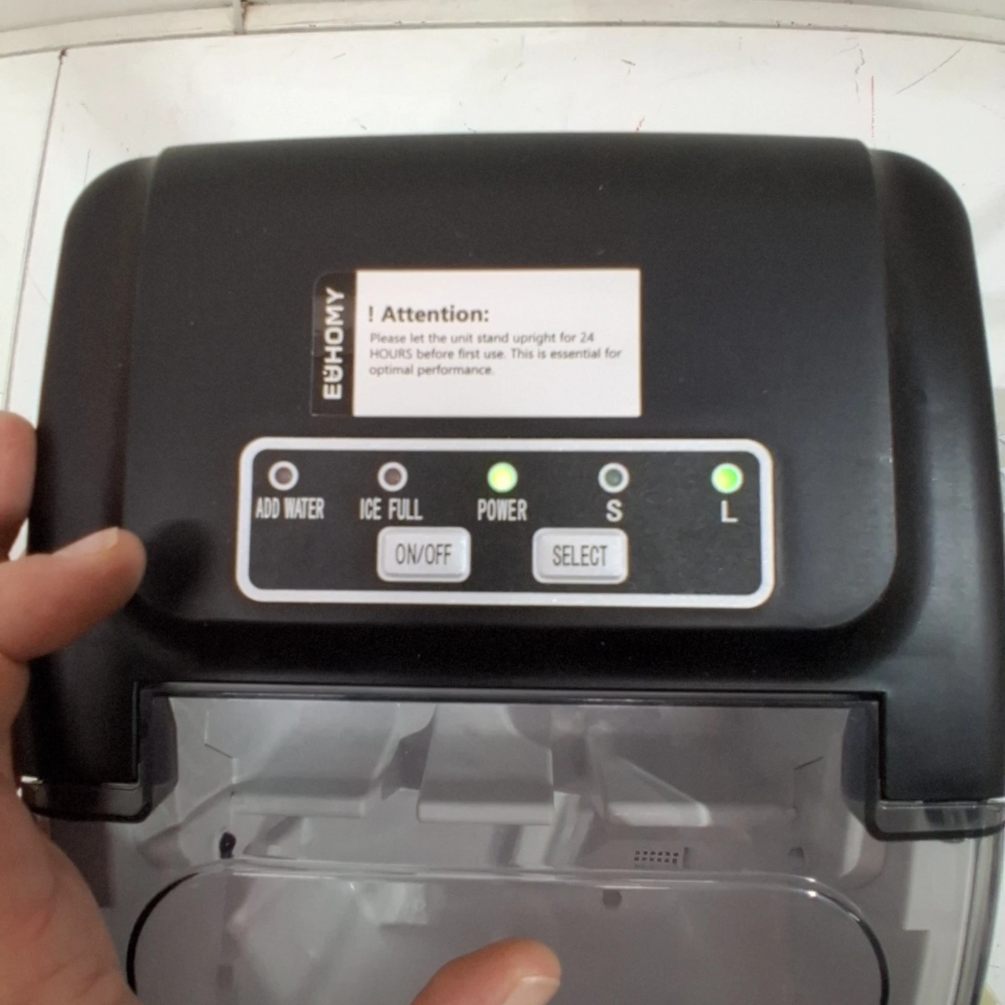 Euhomy Countertop Ice Maker- price is firm! - photo 2