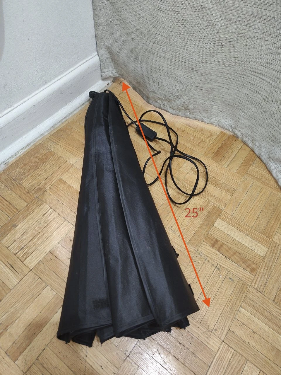 32" Portable Umbrella Softbox with E27 Bulb Socket, Octagon