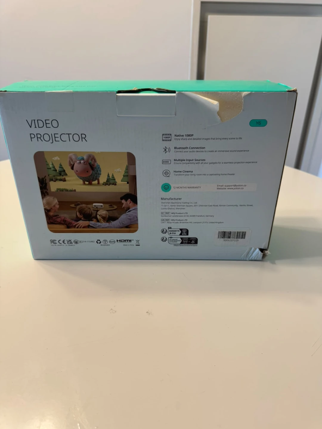 Yoton Video Projector - photo 4