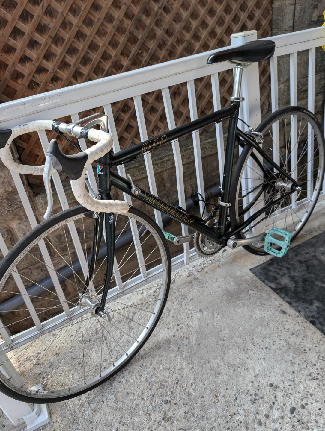 Vintage Wheeler 5100 Dark Green Road Bike (54cm) - photo 4