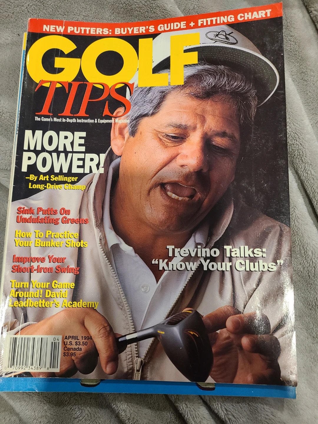 Vintage 1994 Golf Tips Magazine