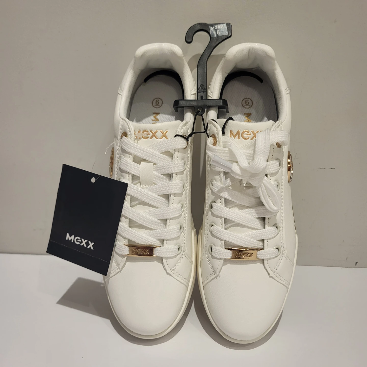 Mexx White Casual Shoes - Size 6