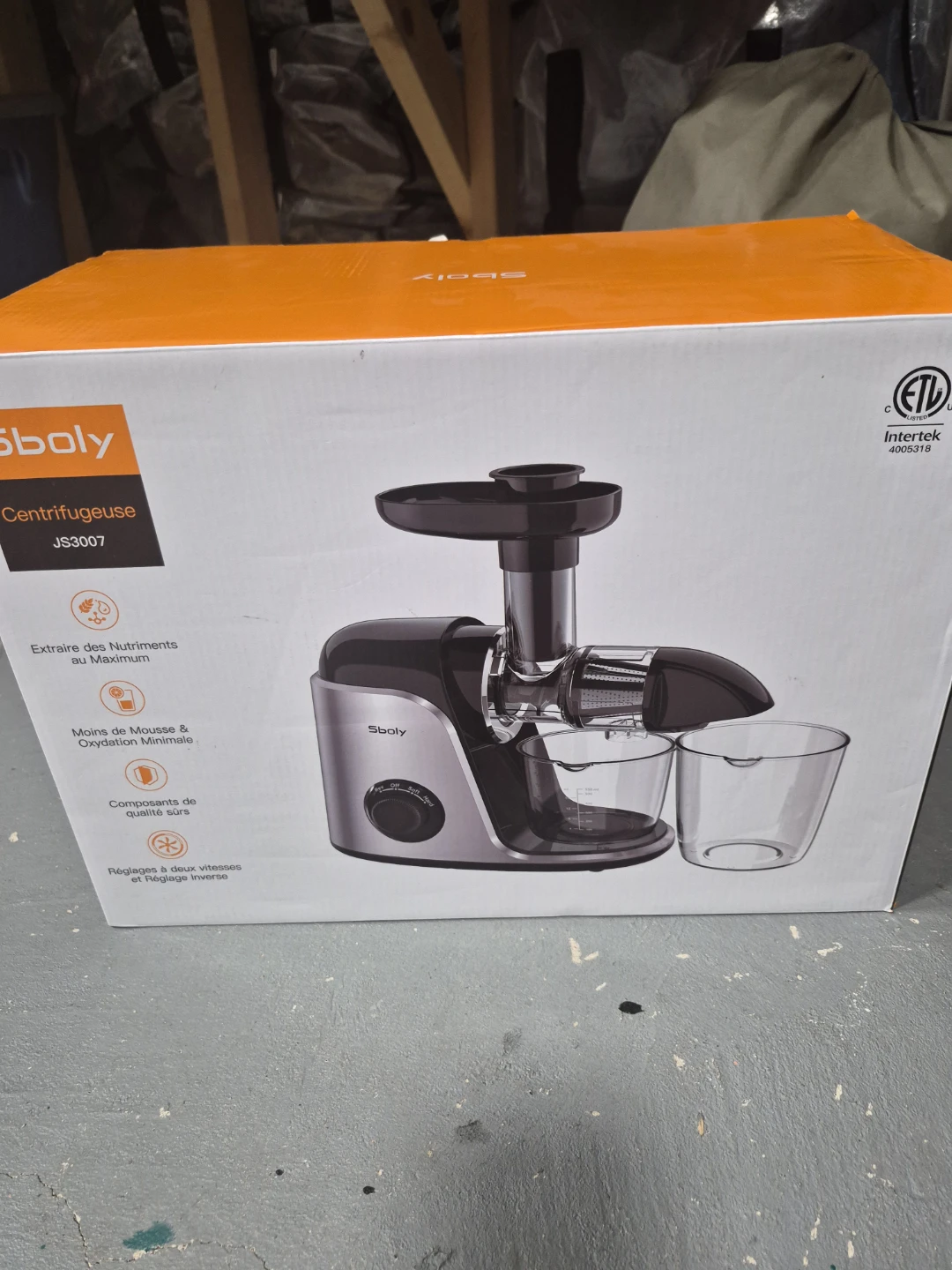 Sboly Slow Juicer JS3007