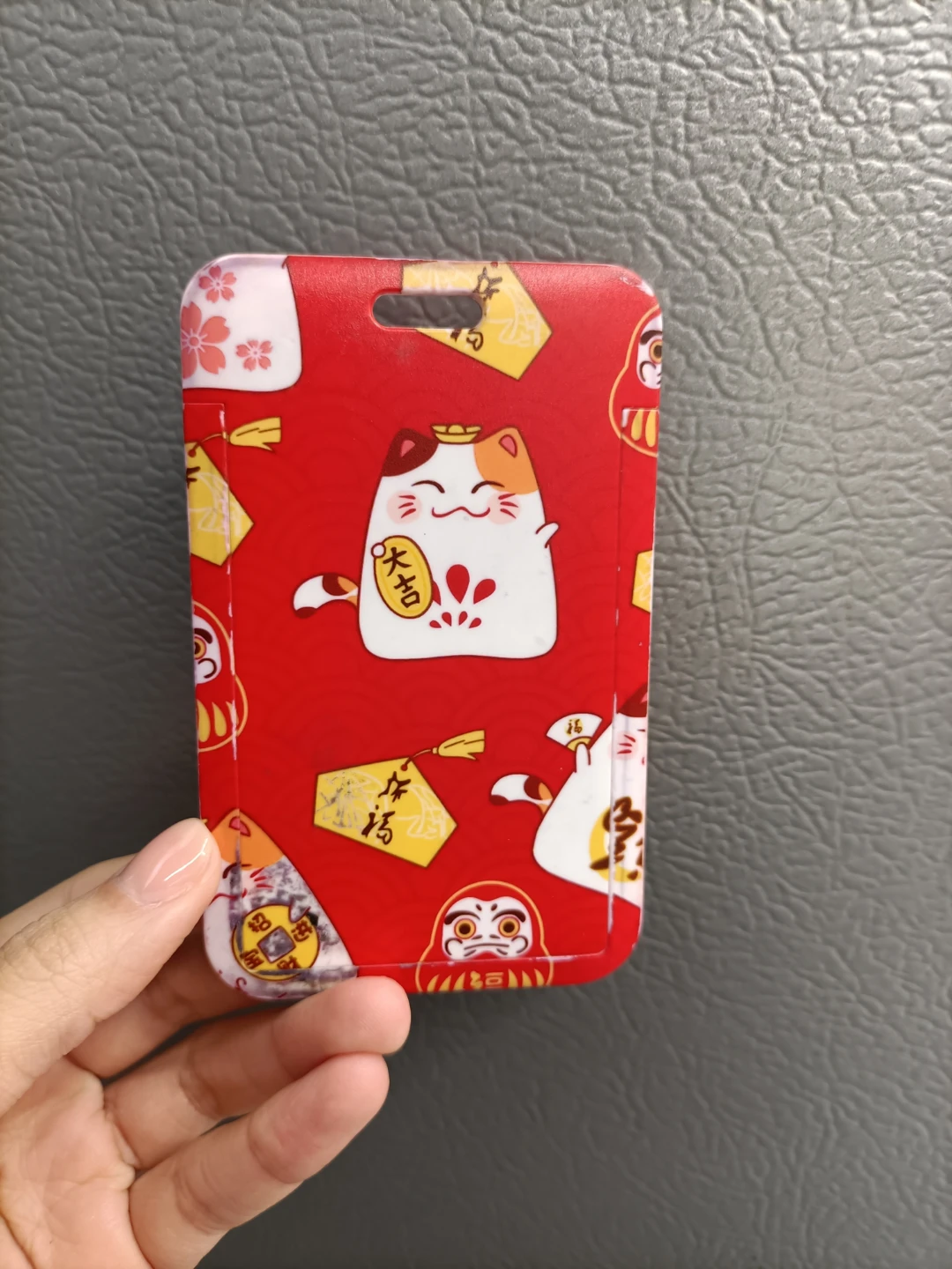 🏈Lucky Cat ID Badge Holder