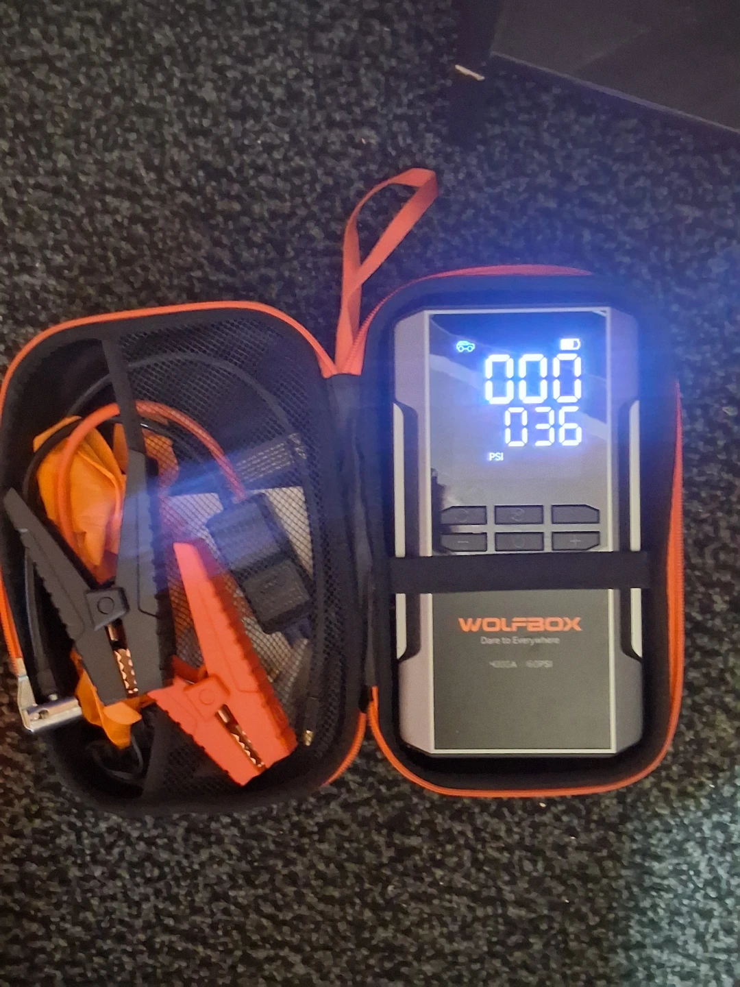 WOLFBOX 4000A Jump Starter and Tire Inflator - photo 3