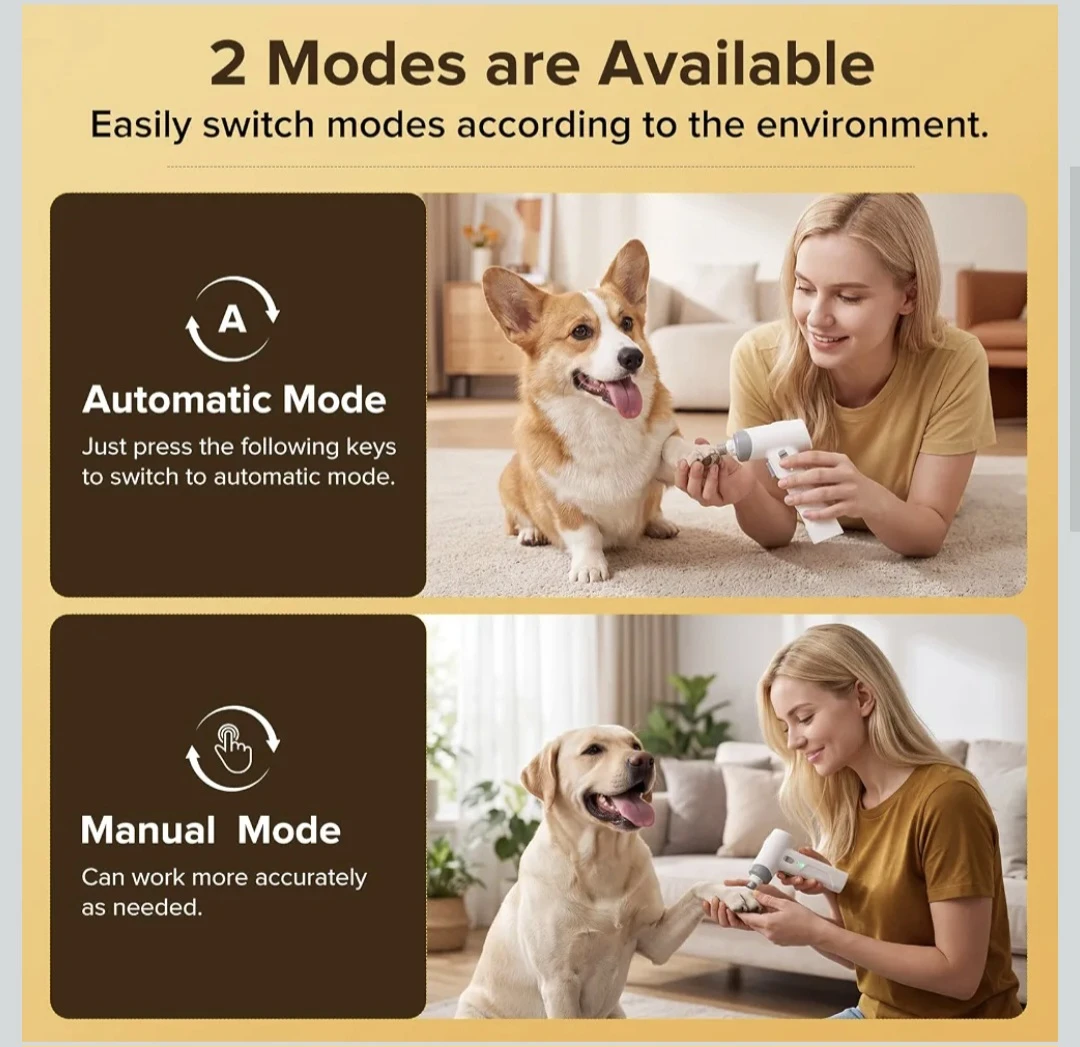 Electric Pet Nail Grinder - photo 4