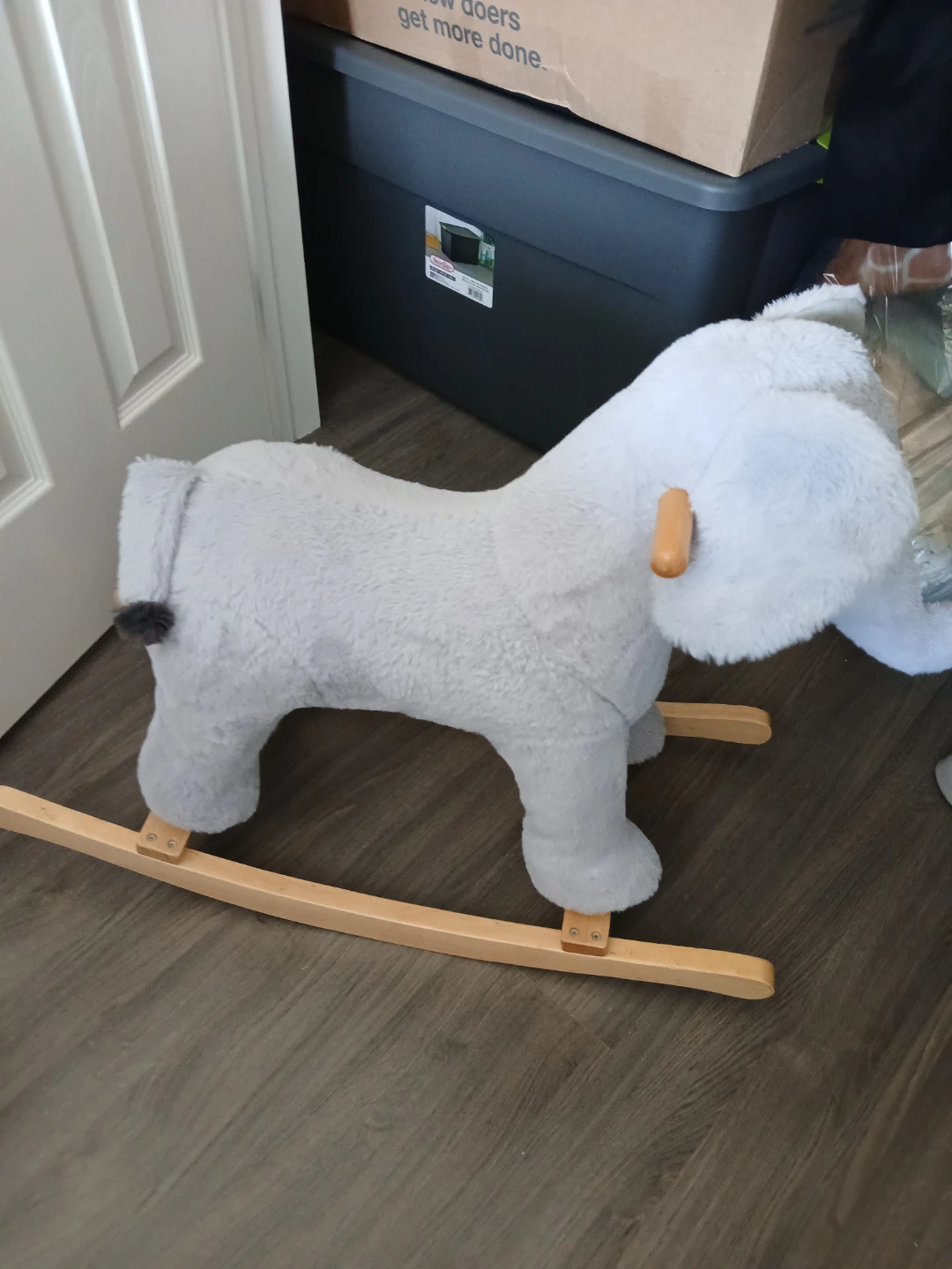 Plush Elephant Rocking Toy - photo 2