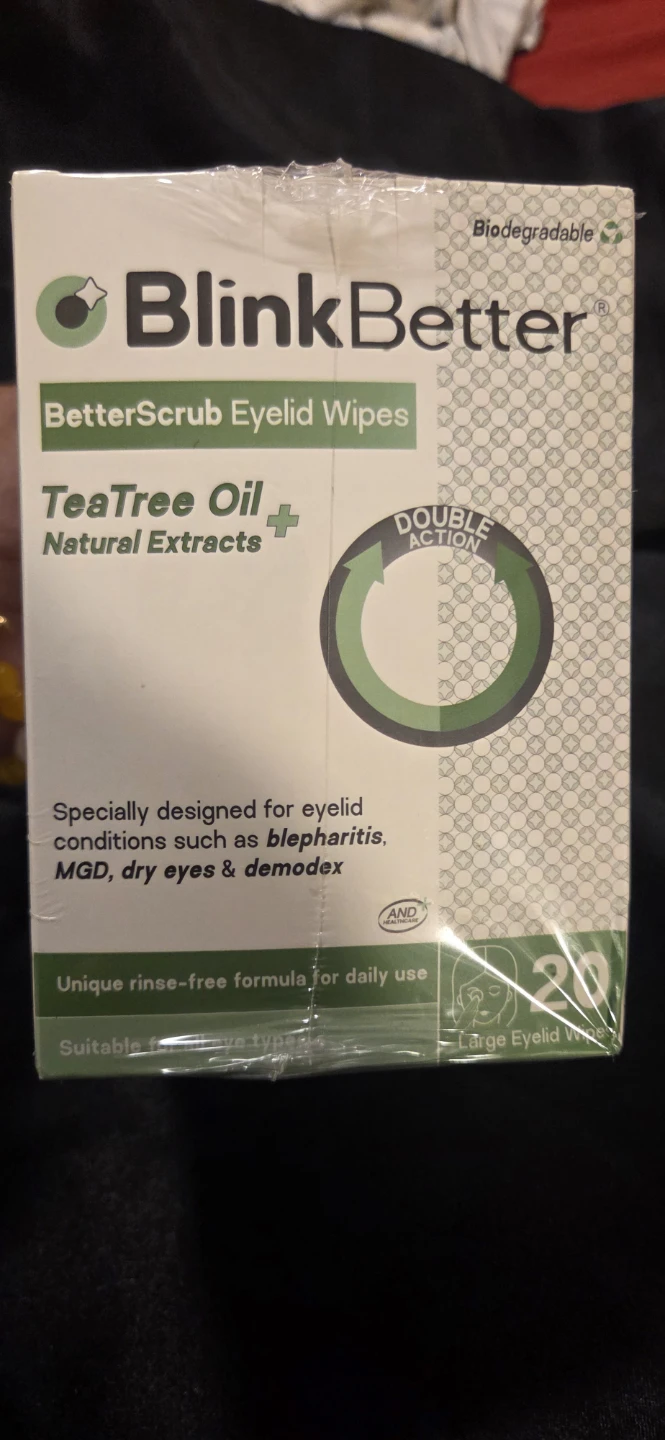 BlinkBetter BetterScrub Eyelid Wipes - - photo 5