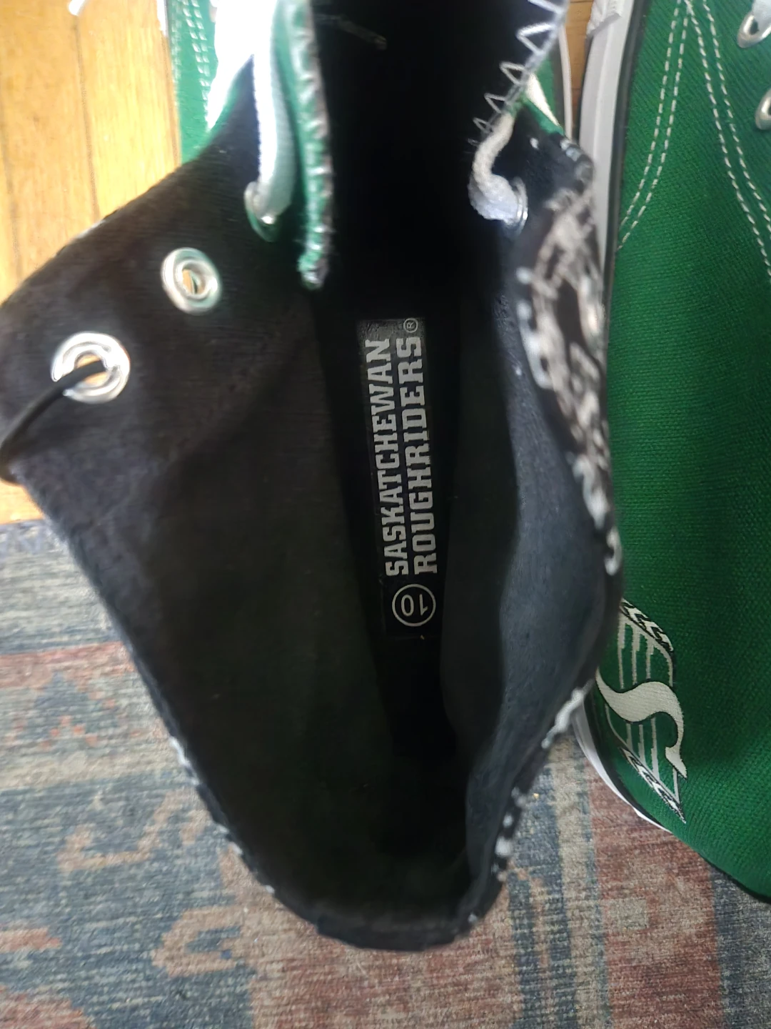 Saskatchewan Roughriders High-Top Shoes - photo 3