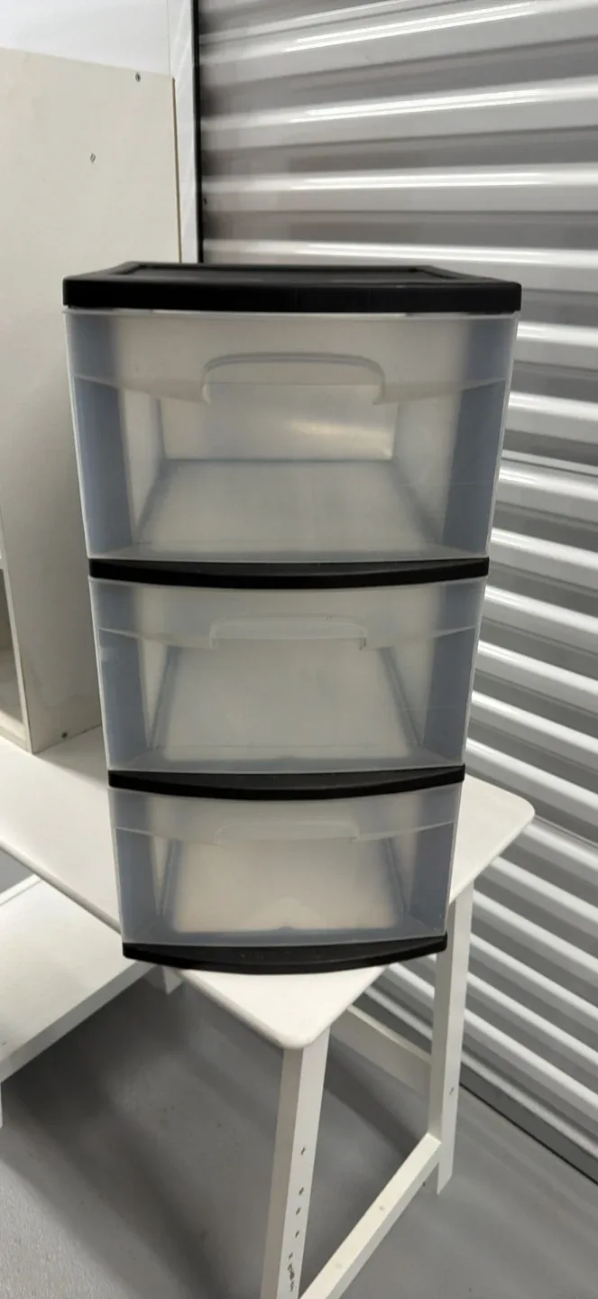 Sterilite 3-Drawer Storage Cart - photo 2