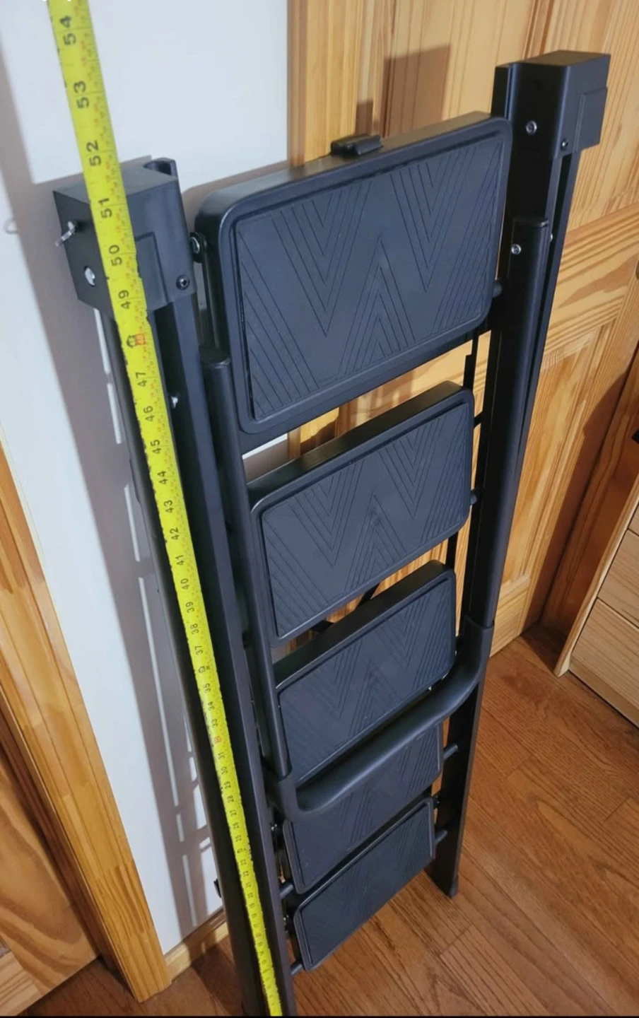 Brand NEW Black 5-Step Folding Step Ladder - photo 3