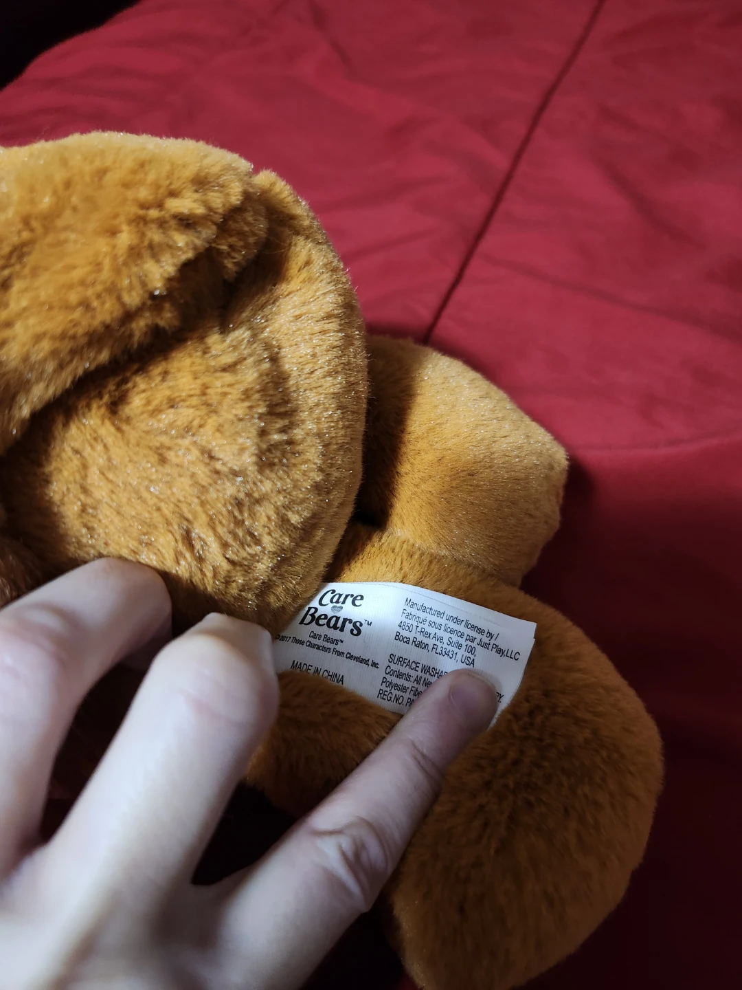 $30 care bear 2017 tenderheart plush - photo 3