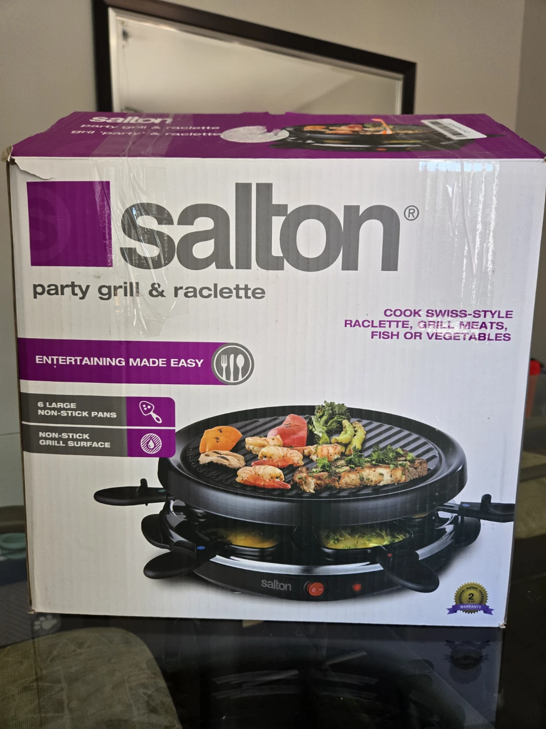 Salton Party Grill & Raclette