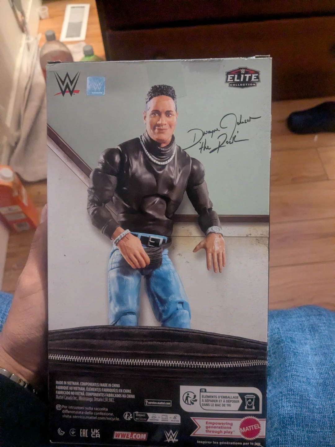 Mattel WWE Elite Collection The Rock Action Figure - photo 2