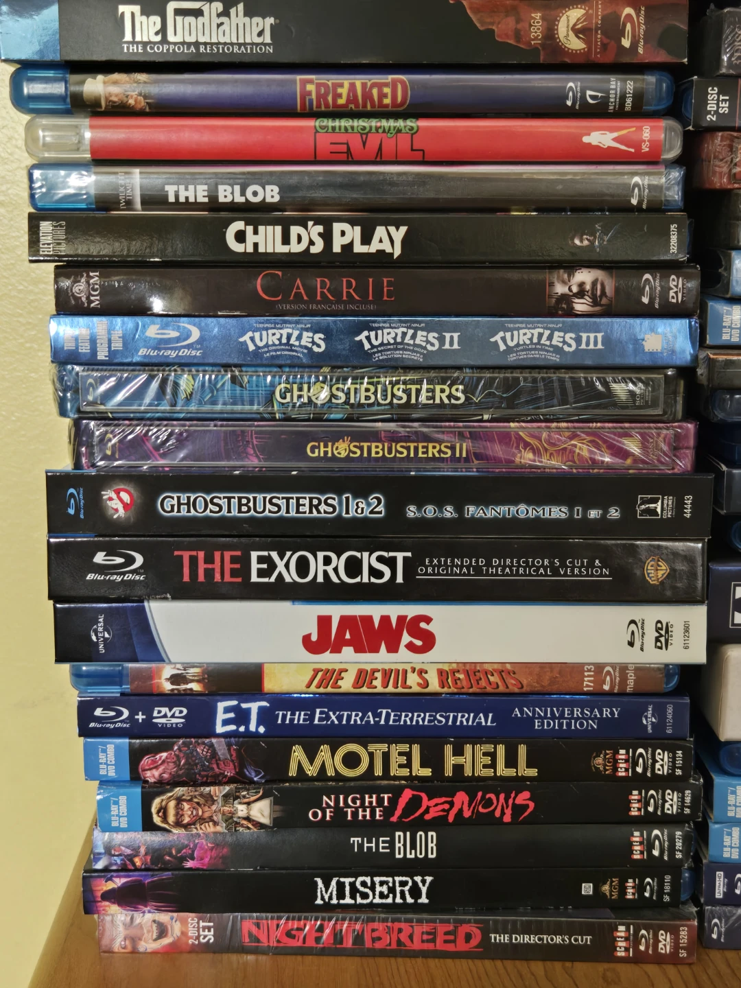 Collection of Horror and Classic Blu-ray Movies - photo 4