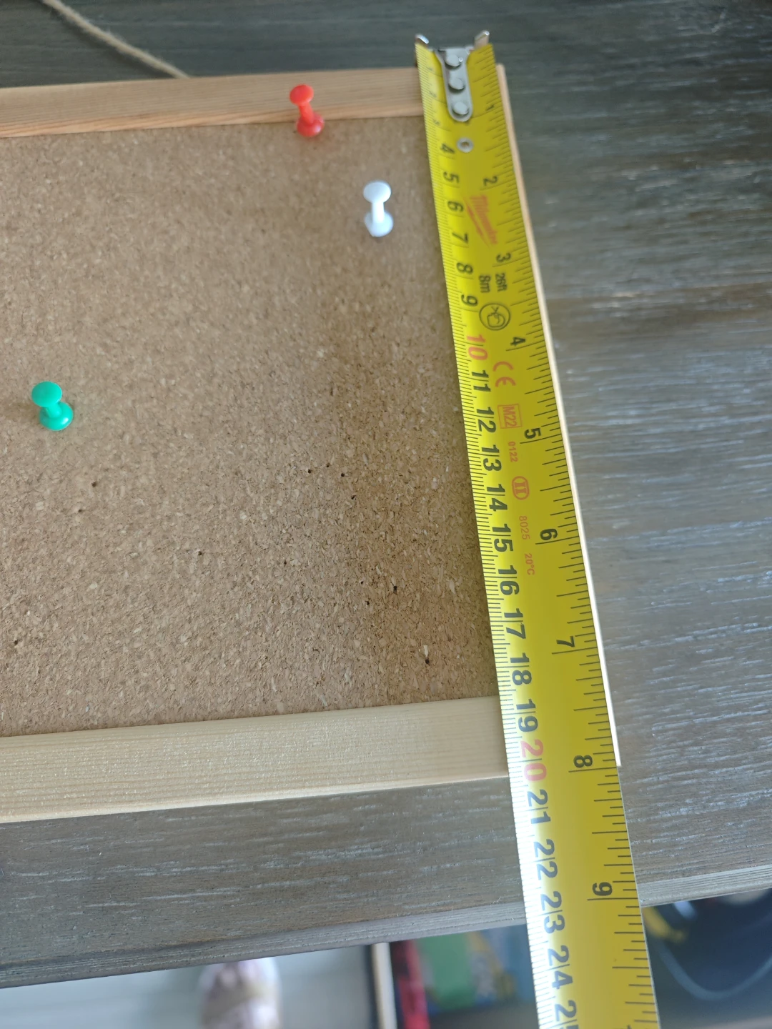 Cork Bulletin Board with Wooden Frame - photo 4