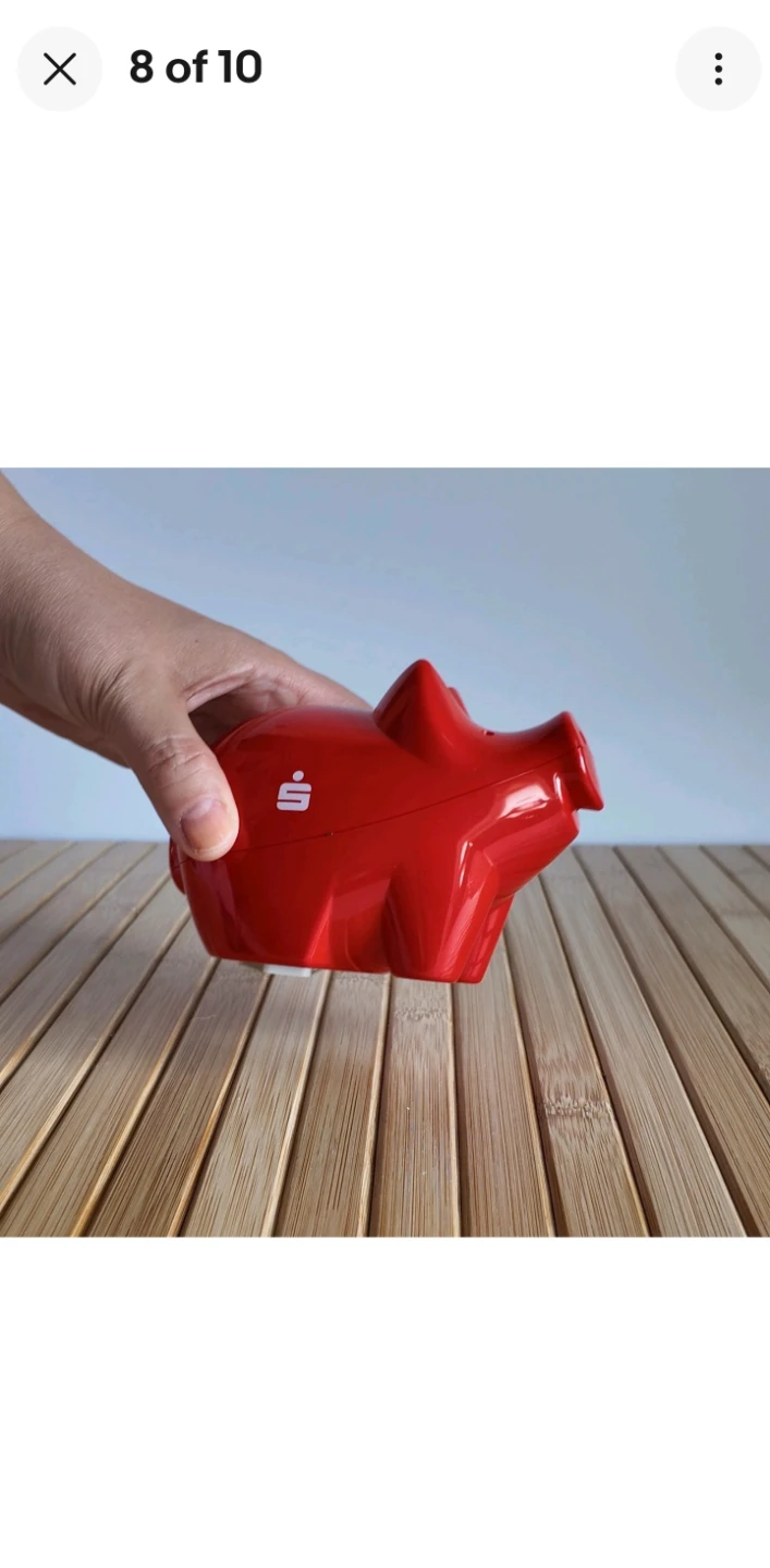 Red Piggy Bank - photo 4