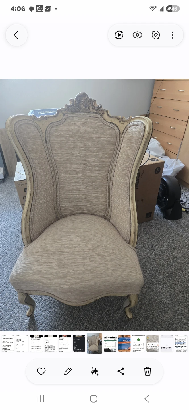 Queen Anne Antique chair
