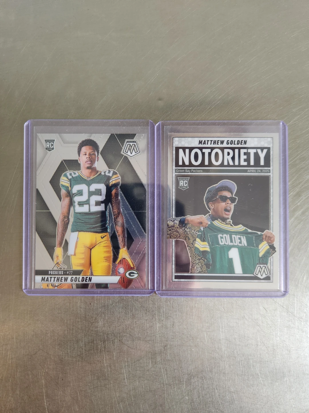 Matthew Golden Mosaic Rookie Cards
