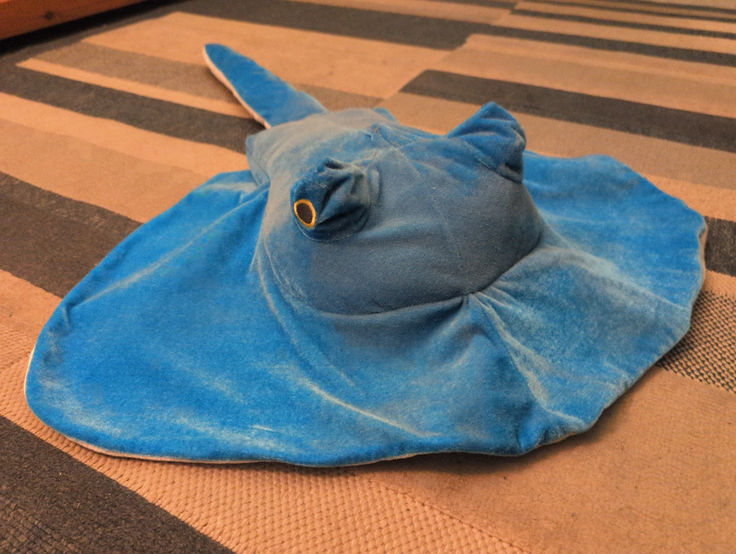 B.J. Toy Co. Blue Stingray Plush - photo 2