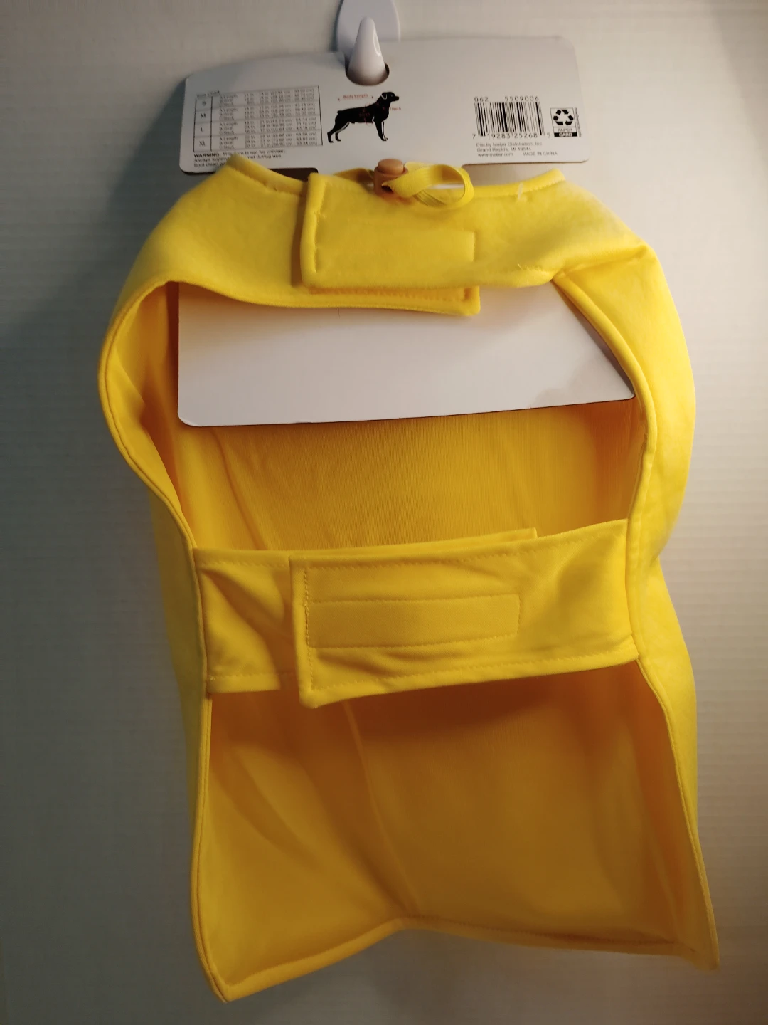 Yellow Mustard Pet Costume size m - photo 3