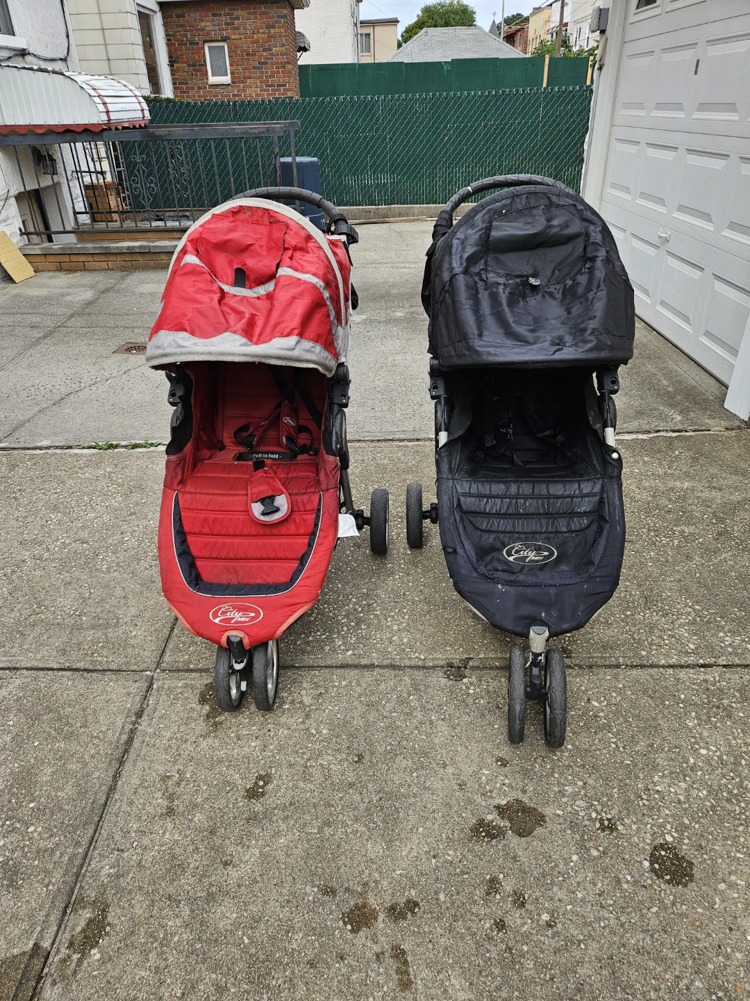 2 baby jogger citi mini strollers