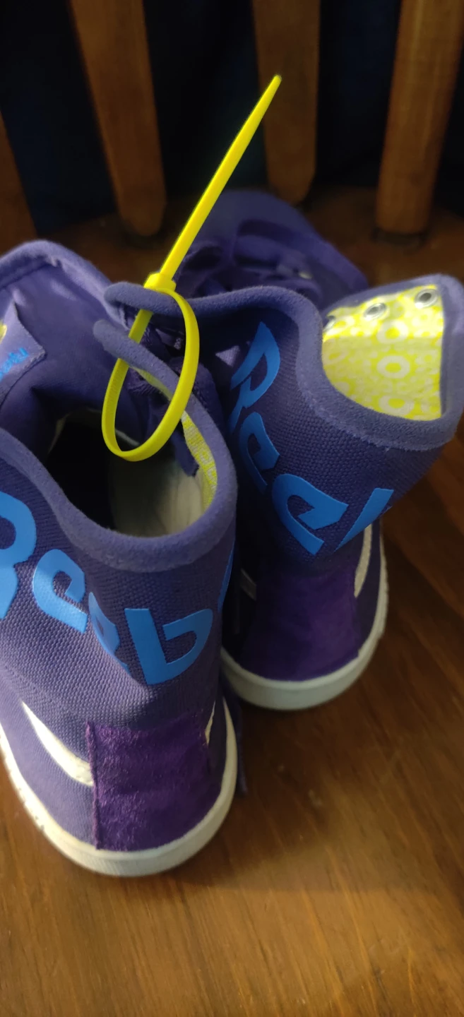 Reebok Classic High-Top Sneakers, Purple, Size 7 - photo 3